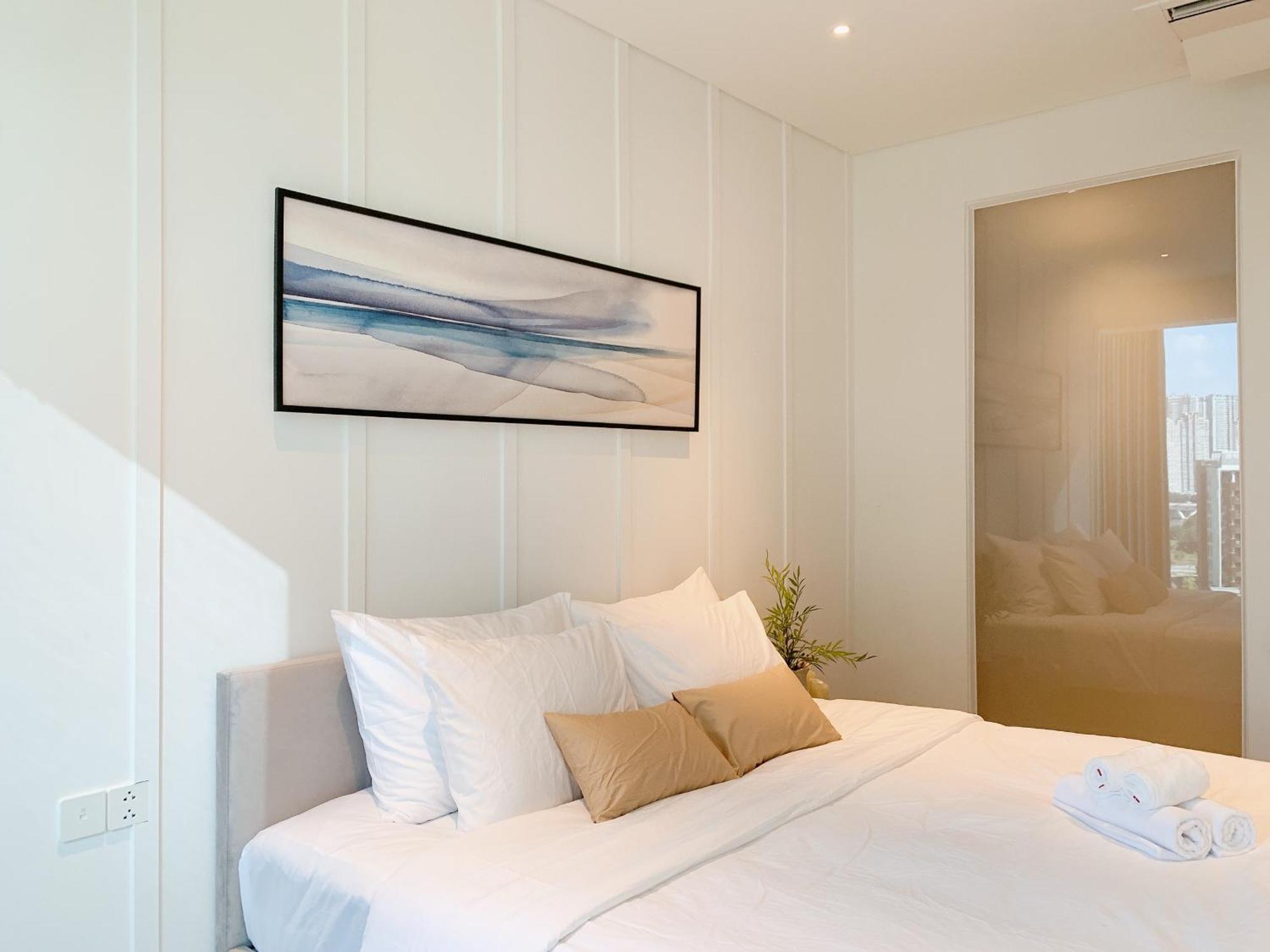 Metropole Thu Thiem Apartment โฮจิมินห์ซิตี้ ภายนอก รูปภาพ