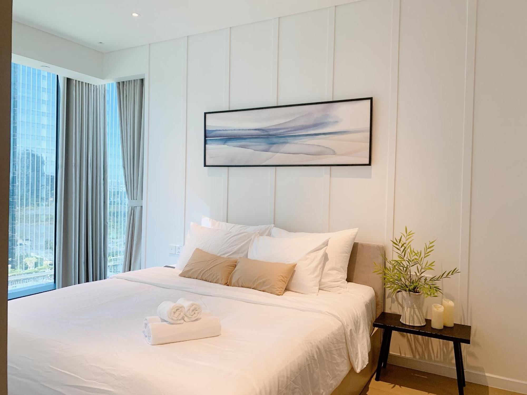 Metropole Thu Thiem Apartment โฮจิมินห์ซิตี้ ภายนอก รูปภาพ