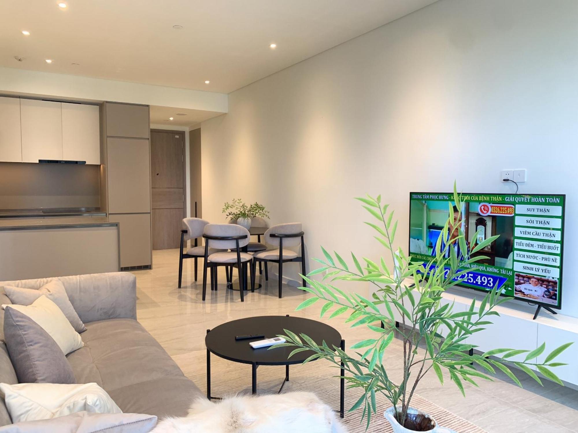Metropole Thu Thiem Apartment โฮจิมินห์ซิตี้ ภายนอก รูปภาพ