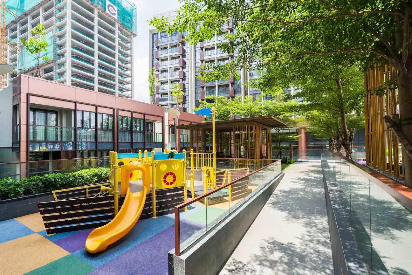 Metropole Thu Thiem Apartment โฮจิมินห์ซิตี้ ภายนอก รูปภาพ