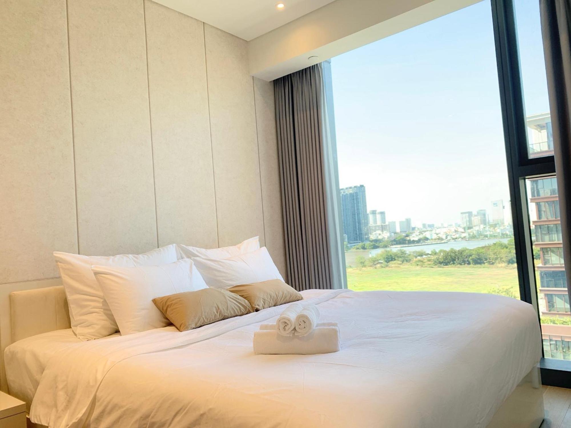 Metropole Thu Thiem Apartment โฮจิมินห์ซิตี้ ภายนอก รูปภาพ