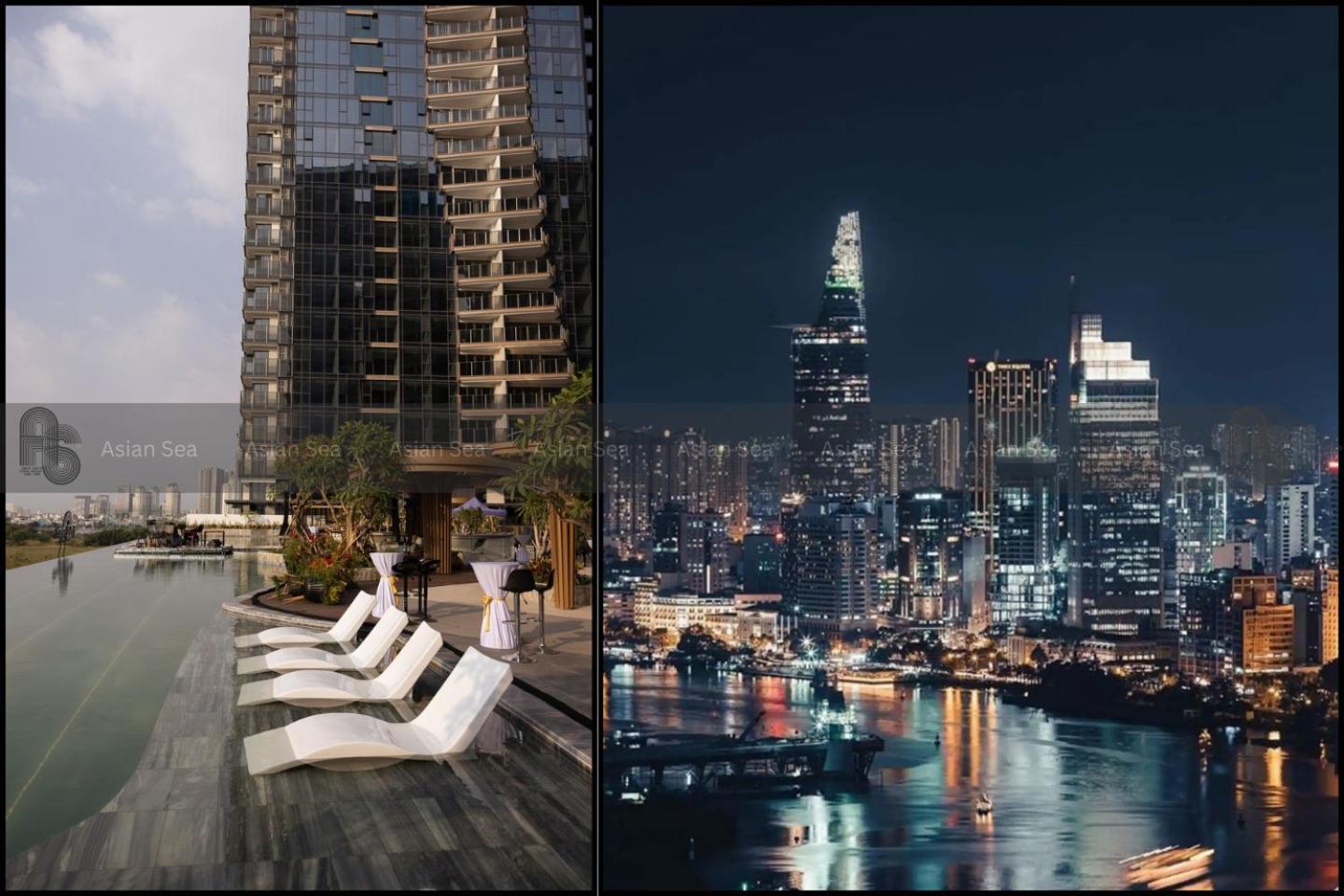 Metropole Thu Thiem Apartment โฮจิมินห์ซิตี้ ภายนอก รูปภาพ