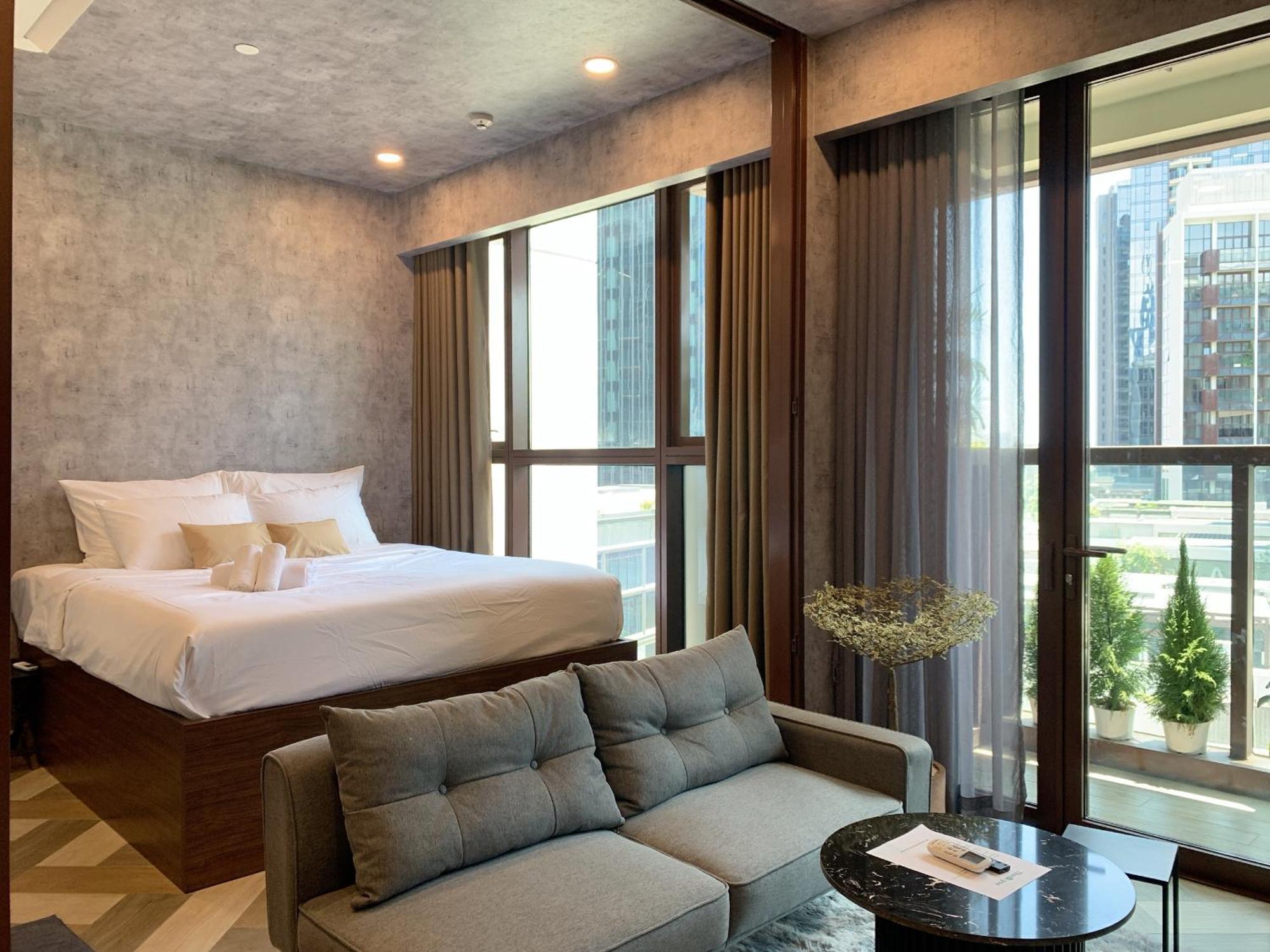 Metropole Thu Thiem Apartment โฮจิมินห์ซิตี้ ภายนอก รูปภาพ