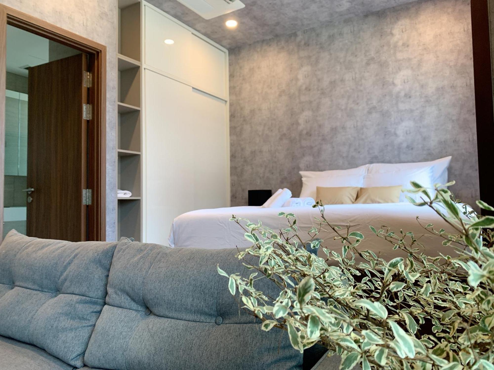 Metropole Thu Thiem Apartment โฮจิมินห์ซิตี้ ภายนอก รูปภาพ