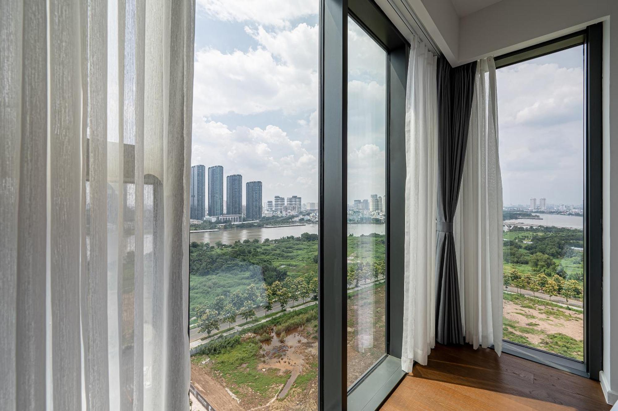 Metropole Thu Thiem Apartment โฮจิมินห์ซิตี้ ภายนอก รูปภาพ