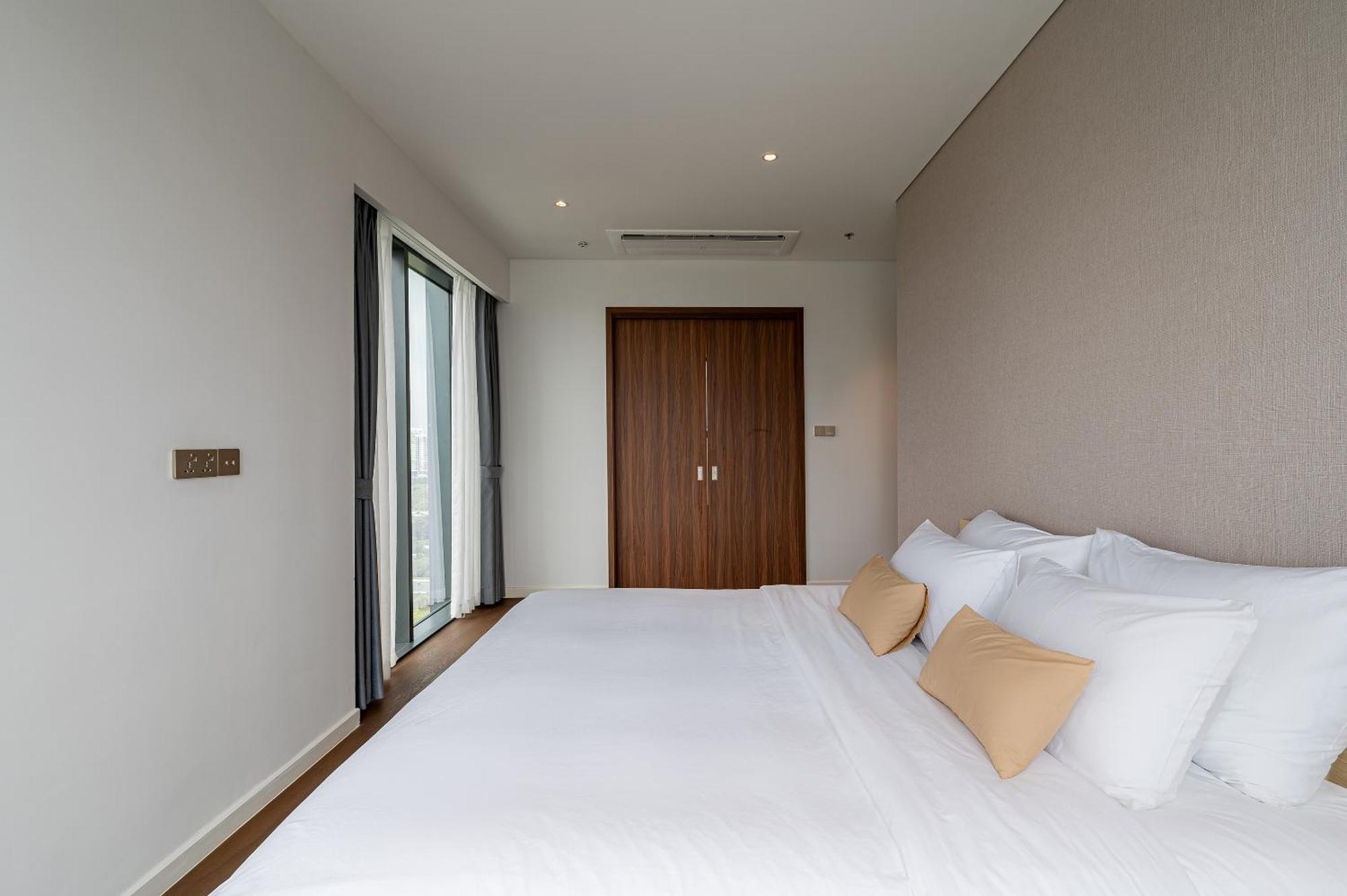 Metropole Thu Thiem Apartment โฮจิมินห์ซิตี้ ภายนอก รูปภาพ